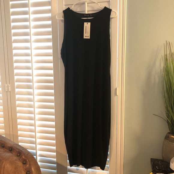 🎉5 for $25 sale🎉 black tank fitted dress - Picture 1 of 2